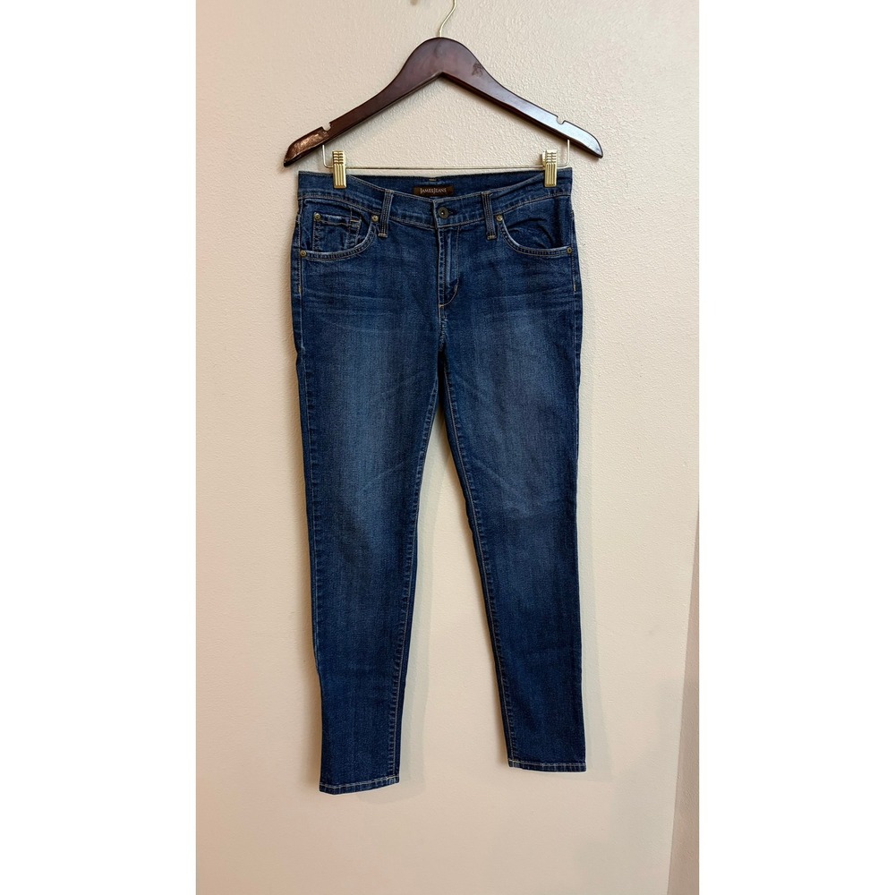 James Jeans Twiggy Skinny Jeans 30‎ Dark Wash Havana Mid Rise Stretch Denim